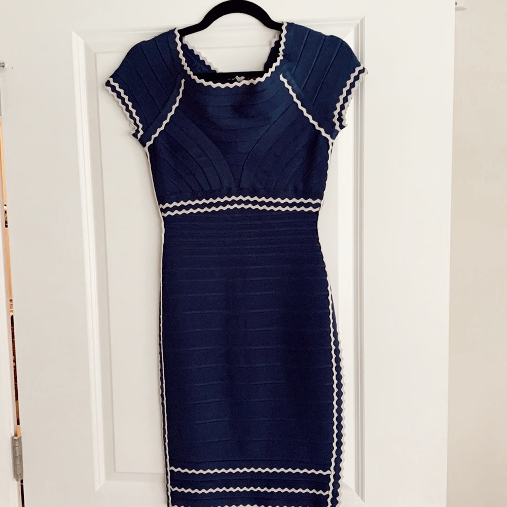 Authentic Herve Leger Midi Dress